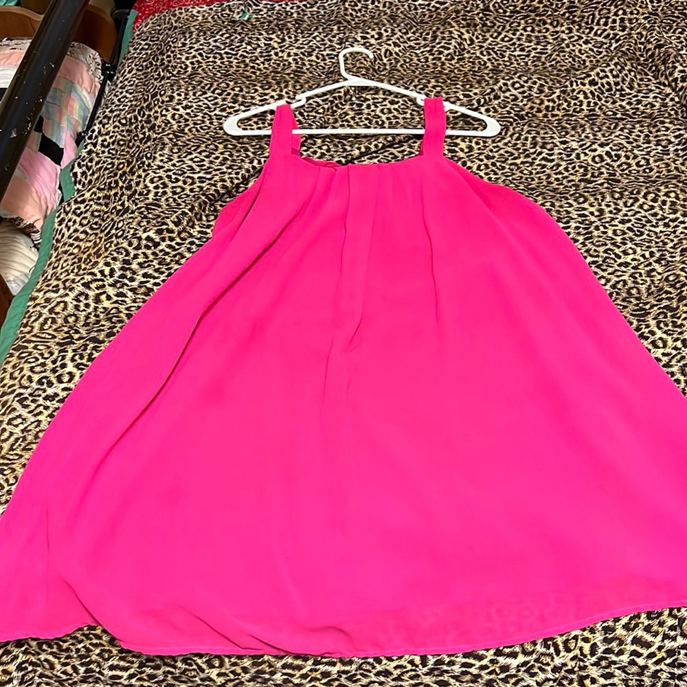 Pink cocktail dress